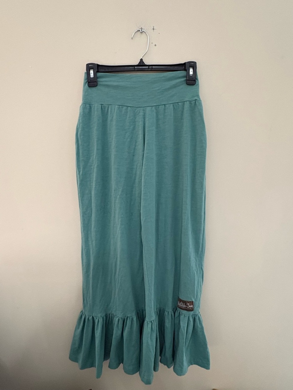 Matilda Jane Teal Ruffled Hem Maxi Skirt
